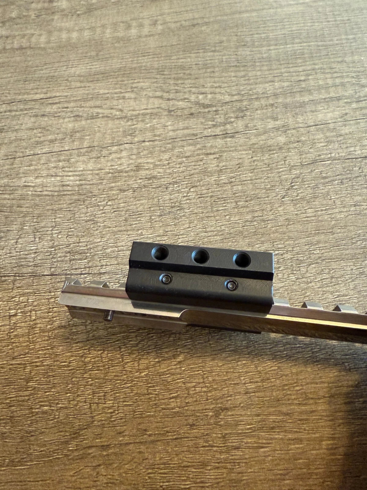 TSS Side Mount Rear Sight Base Palma- Picatinny to Warner, Redfield, Centra