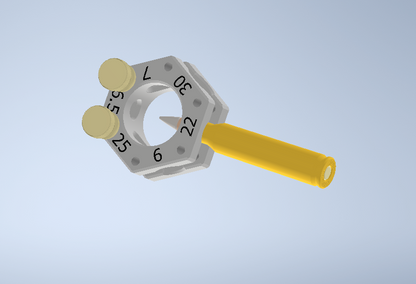 TSS Hexagonal Ogive Seating Depth Comparator Tool