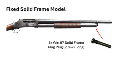 TSS Winchester 1897 / Model 12 - Trench Gun Mag Tube Plug For Heat Shield Use - Target Sports Solutions