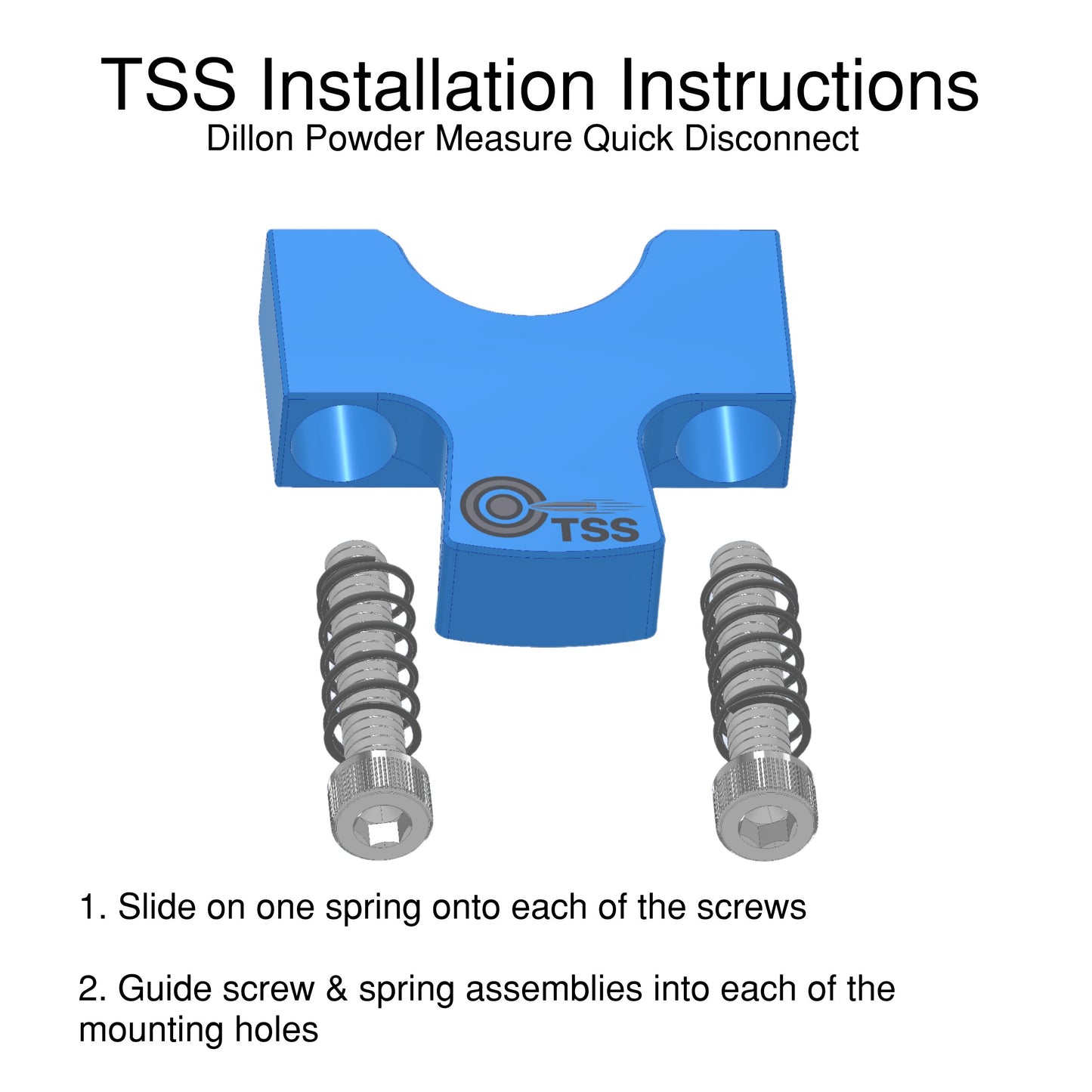 TSS Dillon Powder Measure Quick Disconnect Upgrade