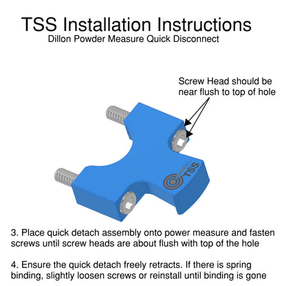 TSS Dillon Powder Measure Quick Disconnect Upgrade