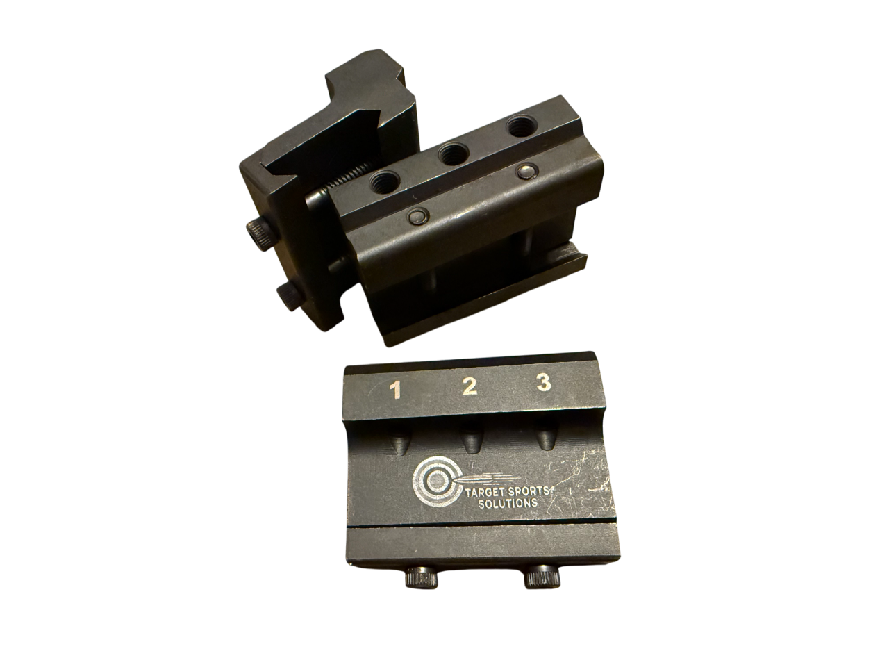 TSS Side Mount Rear Sight Base Palma- Picatinny to Warner, Redfield, Centra