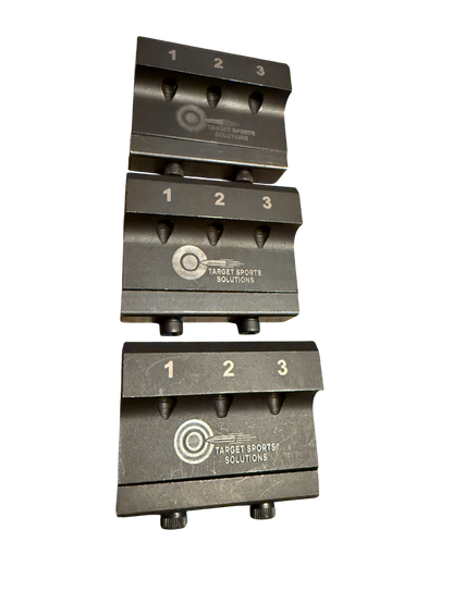 TSS Side Mount Rear Sight Base Palma- Picatinny to Warner, Redfield, Centra