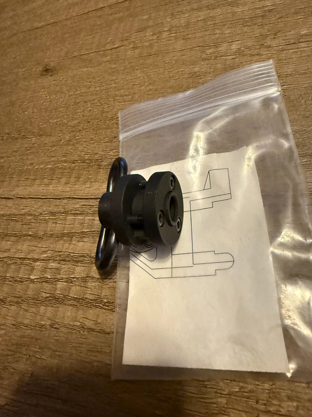 YHM AR15 Front Sight Tower Base QD Sling Swivel Mount